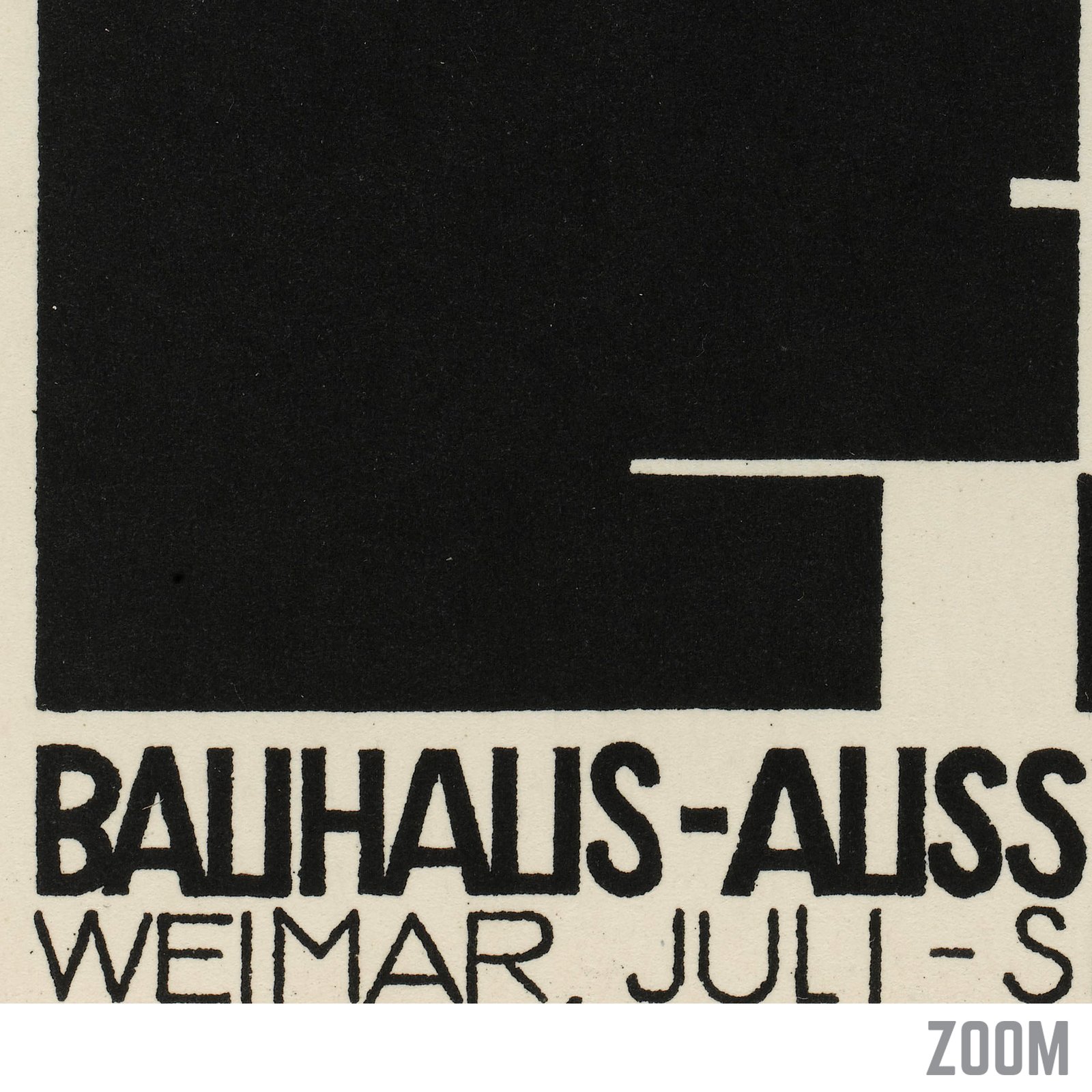 Bauhaus Ausstellung | Herbert Bayer - 1923 | Event Poster